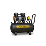 Infinity Power Tools 1400W 50L Oil-Free Silent Air Compressor Dual Cylinder with Solenoid Valve INF-ACS1450L