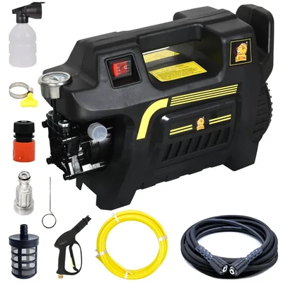 Lion 140 Bar 1500W High Pressure Washer For Car, Bike & Home Cleaning, 10 LPM Flow, With Accessories (LI-288-6)