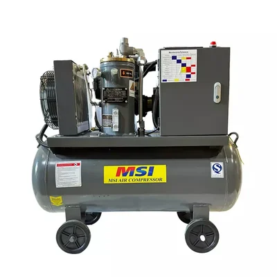 MSI 140L 6 HP Screw Type Air Compressor with 10 Bar Pressure (MSOC 23)