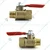 10 Pcs Of 1/2 Inch Male x 1/4 Male Ball Valve For HTP Pump