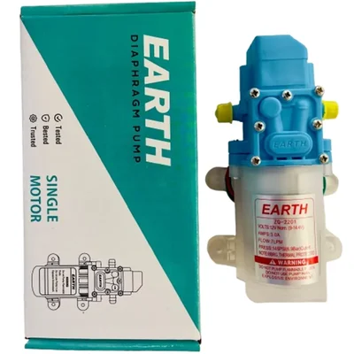 Earth 145 PSI Single Motor Diaphragm Pump for Battery Operated Sprayer