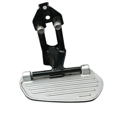 Premium Quality 14cm Universal Lady Foot Rest Set 1.2kg Heavy-Duty Metal Foldable Pillion Support EV Scooter