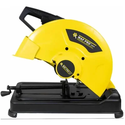 MAF PRO 2200W Heavy Duty Metal Cut Off Saw with Quick Lock Vise & Wide Alloy Base MCM22001