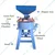 Crompton 2HP Commercial 14 inch Horizontal Bolt Type Flour Mill/Atta Chakki With 40-50 kg/hr Capacity