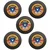 INGCO 14-inch (355 mm) Abrasive Metal Cutting Disc (MCD253551) - Pack of 5
