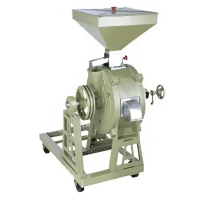 Commercial 14 Inch (350 mm) Vertical Stone Flour Mill/Atta Chakki 35kg/hr With 3 HP Motor