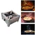  Premium Quality Square Shape 14x14 inch Gas Bhatti with Free Accessories