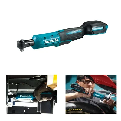 Makita 1/4 Inch Ratchet Wrench 47.5Nm Max Torque & 800 RPM (DWR180Z)