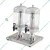 14 Litre (7+7L) Double Jar Juice Dispenser with Ice Tube for Keeping Liquid Cold