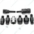 Premium Quality 14 pcs Diesel Injector Puller Set