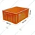 Premium Quality 15 Liter 400x300x175 mm Rectangular Crate