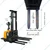 HT 1500 Kg 4500 mah Battery Operated Fully Electric Stacker, 3000 mm Lifting Height With Pedestrian Stand