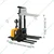 HT 1500 Kg 4500 mah Battery Operated Fully Electric Stacker, 3000 mm Lifting Height With Pedestrian Stand