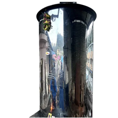 Surya Industrial Vertical Tubular High Capacity Biomass Wood Fired Hot Water Boiler 1500L