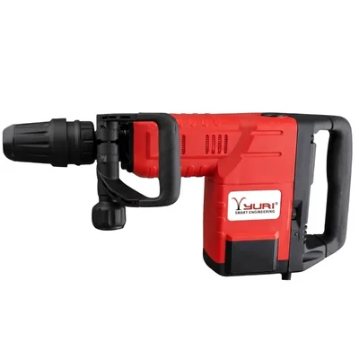 Yuri 1500W High-Performance Demolition Hammer, 1890 IPM Heavy Duty Concrete Breaker for Construction (YR-DH1053)