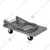 BIGAPPLE 150kg Capacity MS Foldable Platform Trolley With 4 Wheel