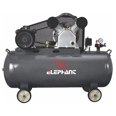 Elephant 2 HP 100L 170LPM Lubricated Air Compressor, Copper Winding With Motor - 6 Months Warranty (AC-100)