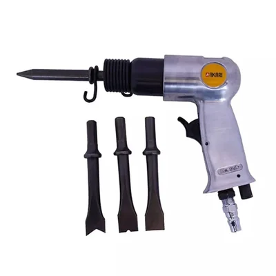 Akari 150mm Round/Hex Air Hammer, 4500 BPM, 4CFM Air Consumption (AT-AH-150)