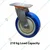 Heavy Duty 210 kg Load Capacity 6 inch (150 mm) Swivel Type Double Ball Bearing Anti Static PU Caster Wheel