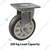 Heavy Duty 6 inch / 150 mm Fixed Type Double Ball Bearing TPR Caster Wheel