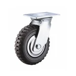Heavy Duty 6 inch / 150 mm Swivel Type Double Ball Bearing PVC Caster Wheel
