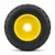 Heavy Duty 150 x 50 MM / 6 x 2 Inch 130 Kg Load Capacity Rubber Wheel ( C.I + Wheel ) Without Ball Bearing( Pack Of 2 )