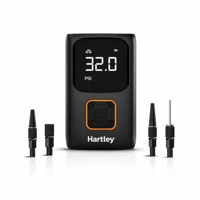 Hartley 150 PSI 2x2000mAh Cordless Type-C Portable Digital Car Tyre Inflator Air Compressor