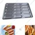Premium Quality Alloy Steel 15 Indents Hot Dog Baking Tray(Size-13X18 inch)