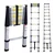 Premium Quality 150 kg Load Capacity 13 Steps (15 Ft.) Portable & Compact Ultra-Stable Aluminium Telescopic Ladder