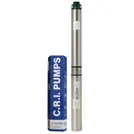 CRI 1.5Hp 15 Stage 4"(V4) 1Phase Oil Filled Submersible Pump, 109m Head (ZUNO, CRI4R-3E/15) - 1 Year Warranty