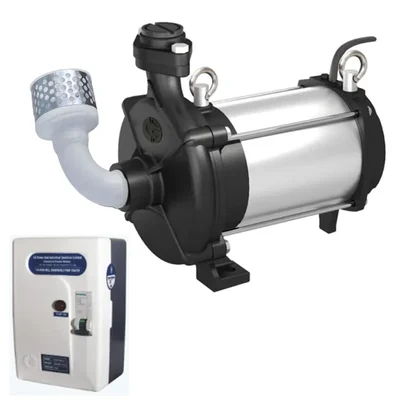 CG Power 1.5HP 1Phase Copper Wiring Open Well Pump With Control Panel, 30m Head (CGDOW1580ZM32)- 1 Year Warranty