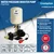 Crompton 1.5 Hp Single Phase Booster Pump With 24L Tank For 6 Bathrooms, SS Impeller (CFCHM6E1.5B-V24) - 1 Year Warranty