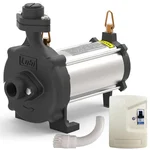 Lubi 1.5Hp 1Phase Openwell Submersible Pumpset With Controller, 39m Max. Head, 32X25mm (LHL-155CE) - 1 Year Warranty