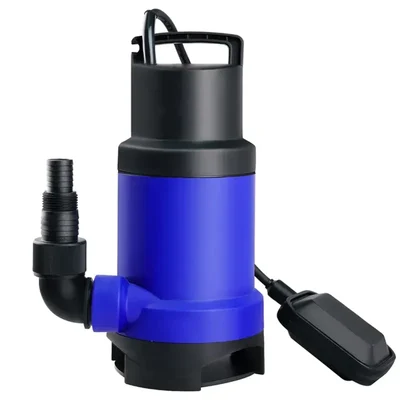 Heavy Duty 1.5Hp Single Phase PP Body Dewatering Sewage Submersible Pump, 10m Head, 15000 LPH - 1 Year Warranty