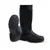 Payuh 15 Inch Dual Density PVC Gumboot With Steel Toe & Inner Lining (Colour : Black)(Size-6)