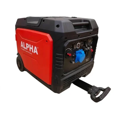 Alpha 6.2kW Super Silent Inverter Generator Remote Start Eco & Turbo Mode Pure Sine Wave A6800