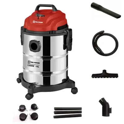 Xtra Power 15 L 1200 W Vacuum Cleaner, 1.7 m³/min Suction Pressure (XP-VC-15)