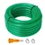 Agriansh 1/2-inch 15-meter 3 Layer Threaded Pvc Braided Garden Hose Pipe With Tap Adapter and Stainless Steel Clamps