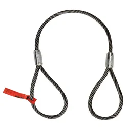 MAHADEV 15 mm 15 Meter Wire Rope Sling, 2600 kg load capacity,6x19 Steel Core For Lifting, Rigging and Material Handling