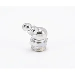 Kapson M10 x 1.5mm 45 Degree Coarse Thread Angled Grease Nipples, 21mm Length Zerk Fitting for Heavy Duty Use (Pack of 20) K-336