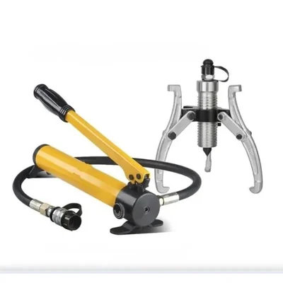 Hartley 15 Ton Hydraulic Split Gear Puller with CP-180 Hand Pump Set