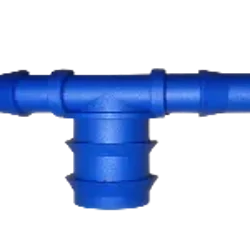 16mm Pipe Tee Joiner, Drip Irrigation Accessories for Irrigation Purpose(Pack-100 Pcs)