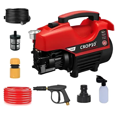 Crop10 1600W Portable High Pressure Washer Machine for Multipurpose Uses (CCW-01)