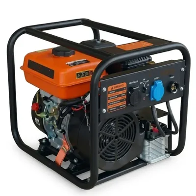 Premium Quality Petrol Welding Generator 130A 223CC 1kVA DC Output Electrode 4mm Portable Welder 