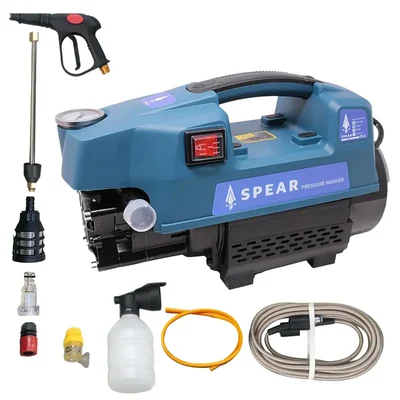SPEAR 160 Bar 2500W Pressure Washer With Spray Gun And Other Accessories