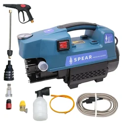 SPEAR 160 Bar 2500W Pressure Washer With Spray Gun And Other Accessories
