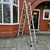 Heavy Duty 150 Kg Load Capacity 16 Steps 16.5 Feet / 5 Meter A-Type Aluminium Telescopic Ladder
