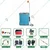 GROWELL Mosquler 12V X 16Ah, 20 L, Battery Operated Knapsack Sprayer with 3.5 Kg Rechargeable Battery