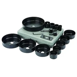 Premium Quality 16 in 1 Metal Alloys Wood Hole Saw Cutter Set (19-127 mm)