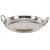 Heavy Duty Stainless Steel 16 inch Curve Border Jalebi Kadhai Wok, 3 MM Thickness